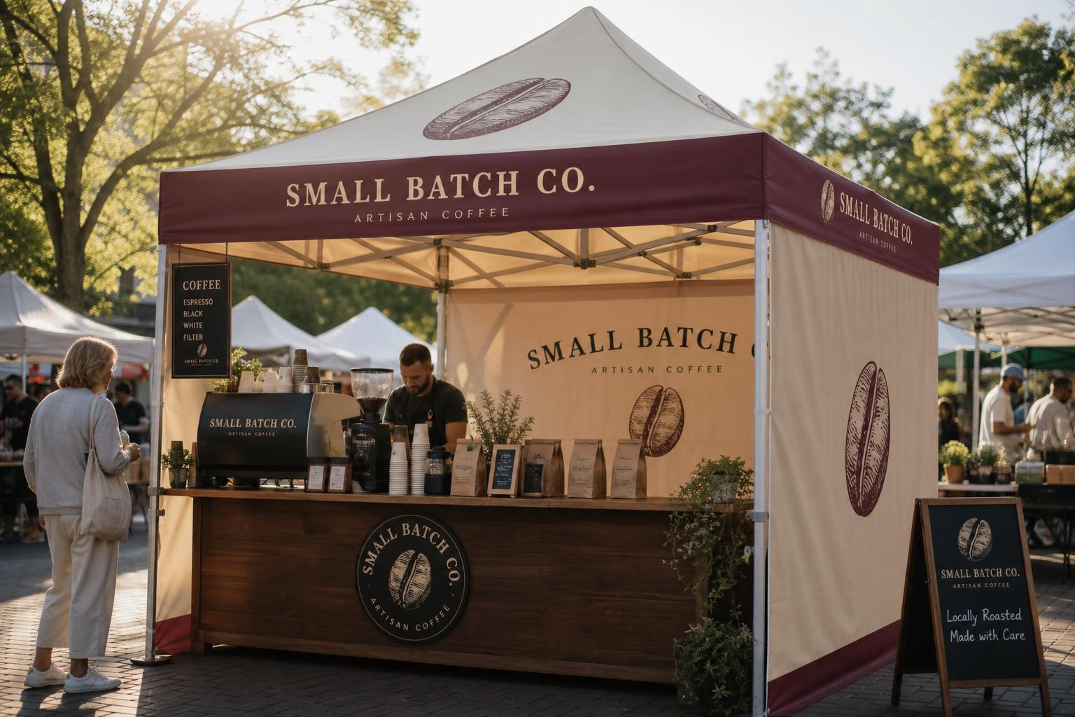 Small Batch Co. marquee